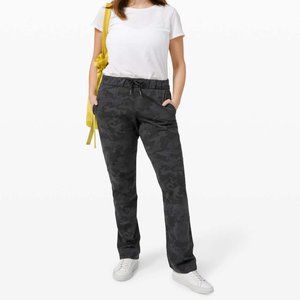 Lululemon On the Fly Pant Full Length Incognito Camo Multi Grey